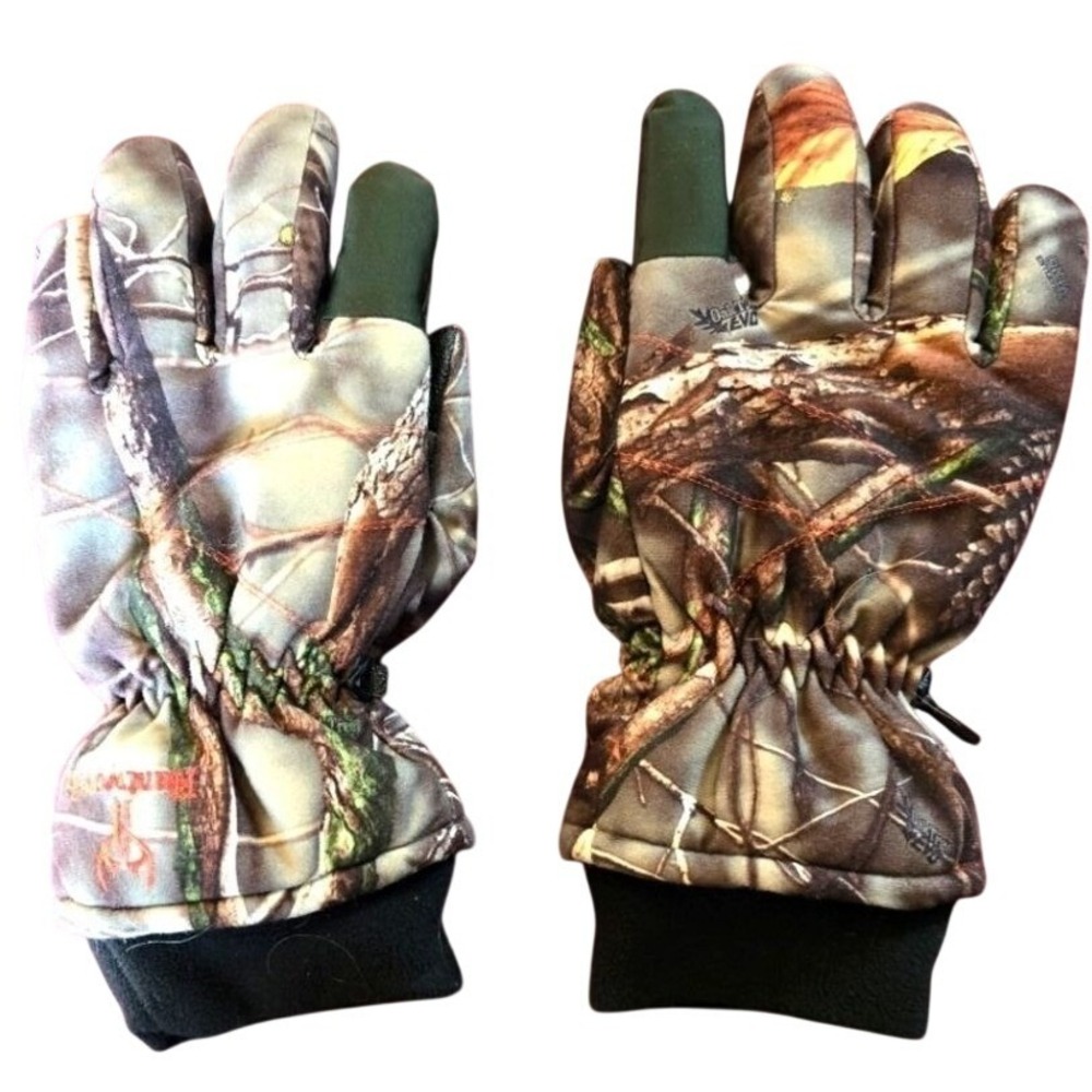 Huntworth winter camo gloves Men's large WARM WINTER HUNTING FISHING